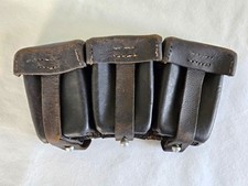 Vintage WWII German Early Pattern K98 Ammo Pouch picture