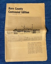 Vtg 1965 Kern County Centennial Edition The Bakersfield Californian Newspaper picture