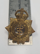Royal Australian Army Medical Corps Cap Badge Kings Crown HTF picture