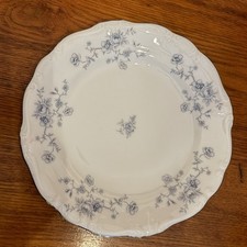 Johann Haviland Blue Garland 6 1/4” Bread Plate~ Germany Bavaria picture