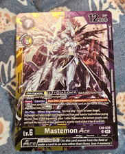 Mastemon ACE Premium Reprint Another Knight EX6-029 Alternate Art Promo Digimon picture
