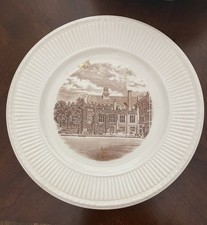 Wedgwood Old London Views Middle Temple Hall College Plate 1941 Original picture