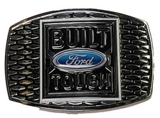 Ford Built Tough Belt Buckle Officially Lic. Product Spec Cast NOT MADE ANYMORE picture