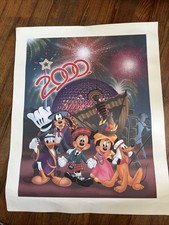 Vitg Disney Celebrate The Future Hand In Hand 2000 Don Williams Litho 26
