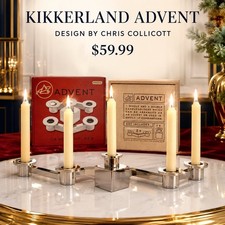 Kikkerland Advent Modular Candle Holder by Chris Collicott – New in Box picture