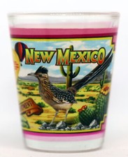 NEW MEXICO STATE MURAL SHOT GLASS SHOTGLASS picture