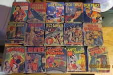 17 Big Little Comic Books Dick Tracy Bugs Bunny Red Ryder 1930 1940s Whitman H/C picture