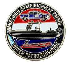 Marine Operation Missouri State Highway Patrol Water Patrol Division Coin picture