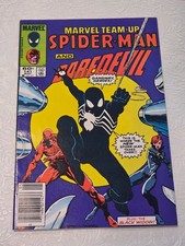 Marvel Team-Up #141 Spider-Man Newsstand Variant High Grade Marvel Comics 1984 picture