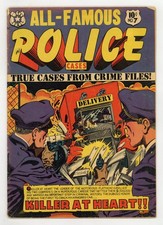 All-Famous Police Cases #7 GD+ 2.5 1952 picture