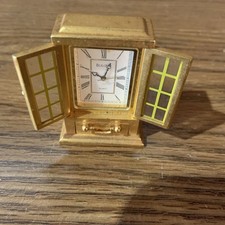 Vintage Bulova Miniature Clock Lantern B0574 T8 MN952 Read picture