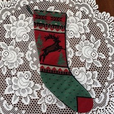 MIDWEST - I HAVE  99+ Needlepoint Christmas Stockings - Stagg Elk picture