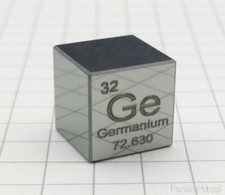 1 Pc 10mm Germanium Metal Density 99.99% Cube Element Periodic Table Collection picture