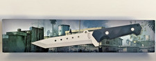 Frost Cutlery 14” Bowie Knife Fixed Mat Blade ABS Rubber Handle Nylon Sheath NIB picture