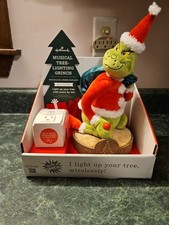 2024 Hallmark Dr. Seuss's How the Grinch Stole Christmas Tree Lighter w/Sound🎄 picture