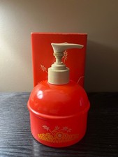 Vintage Avon Country Kitchen Red Hand Lotion Bottle Pump w/ Box picture