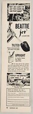1952 Magazine Print Ad Beattie Jet Lighters Happy Man Smokes Pipe New York,NY picture