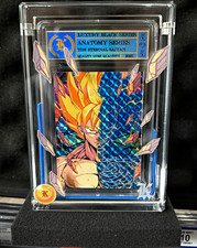 Kickstradomis Luxury Black Series Anatomy The Eternal Saiyan Mosaic Prizm Var #3 picture