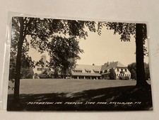 C. 1950 Angola, IN Potawatomi Inn Pokagon State Park Real Photo Postcard RPPC picture