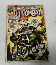 1971 DC Comics ~ G.I. Combat ~ Death of The Haunted Tank ~ No. 150 picture