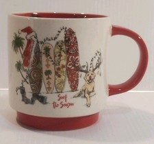 Tommy Bahama Surf The Season Mug Coffee Cup Mele Kalikimaka  picture