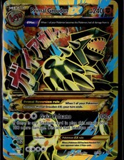Primal Groudon EX (Shiny Full Art) Holo Ultra Rare XY - Ancient Origins 97/98 LP picture