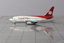 Aeroclassics AC411192 Aeroperu Boeing 737-200 N412CE Diecast 1/400 Jet Model New picture