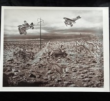 Linda Mann 1981 Surreal Photomontage Print   SFSU Student Work 11x14 picture
