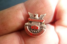 Vintage small sterling silver Veterans Administration 25 year service pin picture