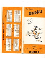 1956 Baltimore Orioles press Media Guide Scottsdale AZ b2 picture