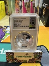 2026 VeeFriends Collectible Coin Bad-Ass Bulldog Silvered Medal Classic Art picture