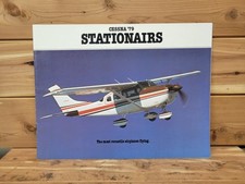 CESSNA 1979 Factory OEM Stationair 4 Models Color Brochure 14 Pages Rare picture