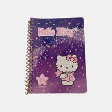 Vtg Y2K Virgo Hello Kitty Zodiac Small Spiral Notebook 5