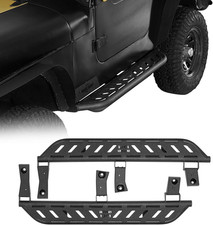 87-95 YJ Rock Sliders Side Steps for 1987-1995 Jeep Wrangler YJ, Running Boards picture