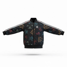 Adidas x Disney Mickey Mouse SST Track Jacket Black Size 12-18M picture
