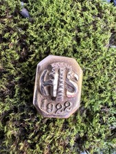 Vintage 10K Gold School Pin, A.R.T and is 2 Grams picture