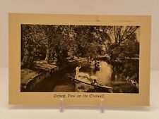 1900 Frith's Series Post Card Oxford View On Cherwell River F. Frith & Co. Ltd. picture