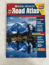 Vintage 1995 Rand McNally Road Atlas United States Canada Mexico picture
