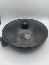Emile Henry Flame Pot Cast Stew Pot & Lid Flame Black 45.93 picture