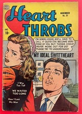HEART THROBS # 31 (1954) QUALITY publ. - ROMANCE Comic Book - PRE-CODE picture
