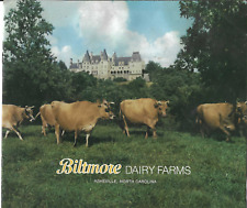 VINTAGE 1960s-70s BILTMORE DAIRY FARMS BROCHURE HISTORY/COLOR PICTURES/PRODUCTS picture