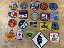 Vintage Boy Scout Of America BSA 20 Piece Patch Lot 1950's-1990's Lot #4 picture