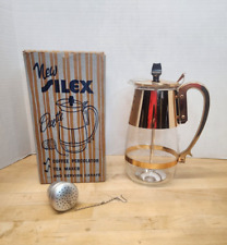 Silex Duette Coffee Percolator Tea Maker Beverage Serving Carafe Vintage picture