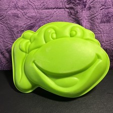VTG 1991 Teenage Mutant Ninja Turtles TMNT Kids 3D Cake Pan Wilton #2105-4436 picture