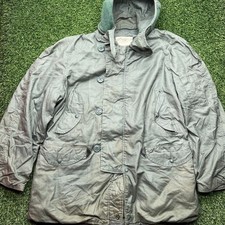 VTG 70s USAF Mans Parka CWU-8/P Extreme Cold Weather Hood RARE picture