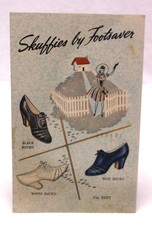 Vintage Greentree's Shoe Department Skuffies Shoe Postcard Richmond Virginia picture