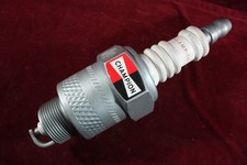 ** VINTAGE ORIGINAL CHAMPION SPARK PLUG SIGN 3D DISPLAY OLD GAS ADVERTISING ** picture