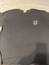 Vintage Harley-Davidson Iron Steed Vacaville CA Pocket Graphic Hanes Beefy-T Tee picture