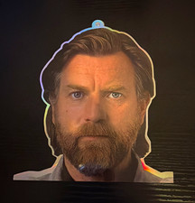 Topps 2025 Star Wars Chrome Obi-Wan Kenobi Oversize Heads Die-Cut picture