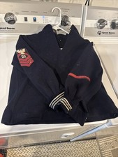 Vintage WWII US Navy Sailor Jumper Naval Clothing Factory Named Watkins picture